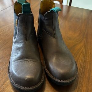 Jim Green Men's Brown Leather Chelsea Boots